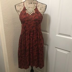 Urban outfitters Kimchi Blue red black dress Sz L